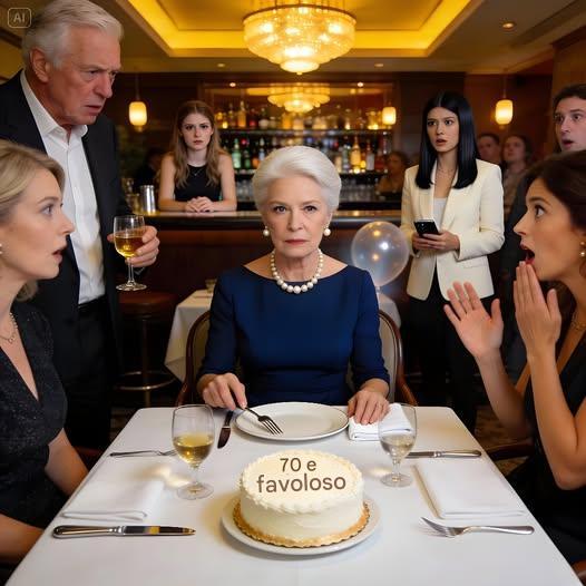 El septuagésimo cumpleaños que