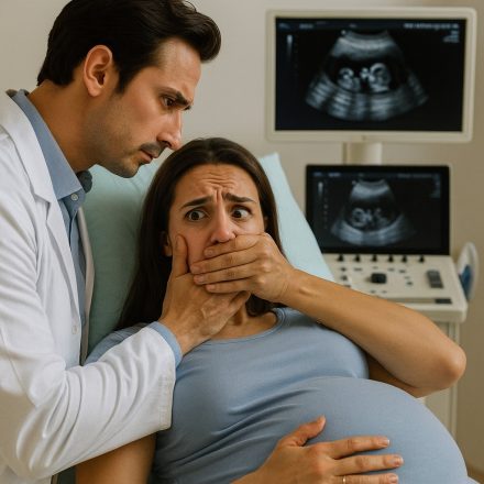 En mi último control prenatal, el médico me pidió que huyera de mi esposo tras ver la ecografía — lo que descubrí después me cambió la vida para siempre.