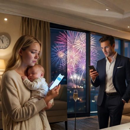 Ella envió un mensaje de texto por error a un MULTIMILLONARIO pidiéndole prestados $50 para leche de fórmula para bebé, y él LLEGÓ a MEDIANOCHE…