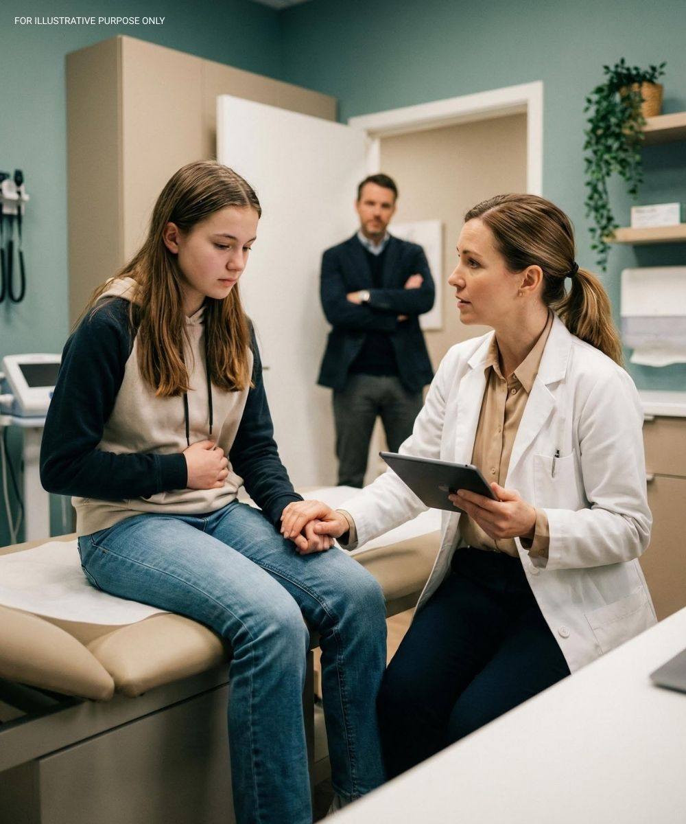 Mi hija adolescente insistía en que algo andaba mal con su cuerpo. Mi esposo descartó la idea, pensando que era una exageración, hasta el día que la llevé al hospital y la verdad cambió nuestra familia para siempre.