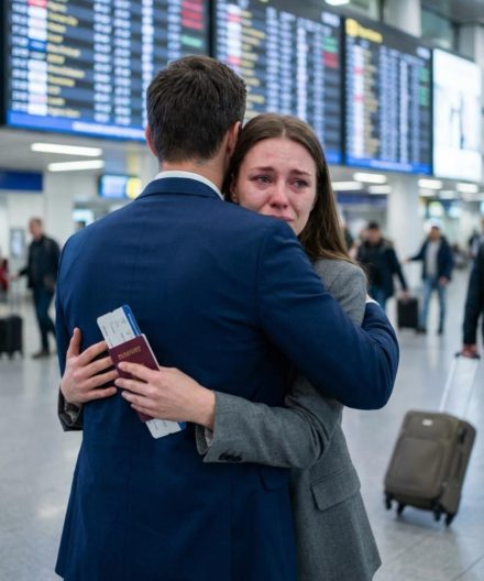 Lloré llevando a mi esposo al aeropuerto para su trabajo de dos años en el extranjero, luego volví a casa y transferí todo antes de solicitar el divorcio.