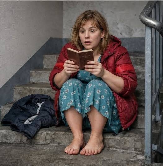 No dia 31 de dezembro, meu marido me expulsou de casa, sem um tostão. Tremendo de frio, coloquei a mão no bolso do meu velho casaco…