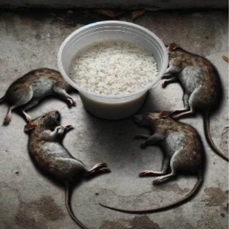 Elimina ratas y cucarachas aplicando este producto.