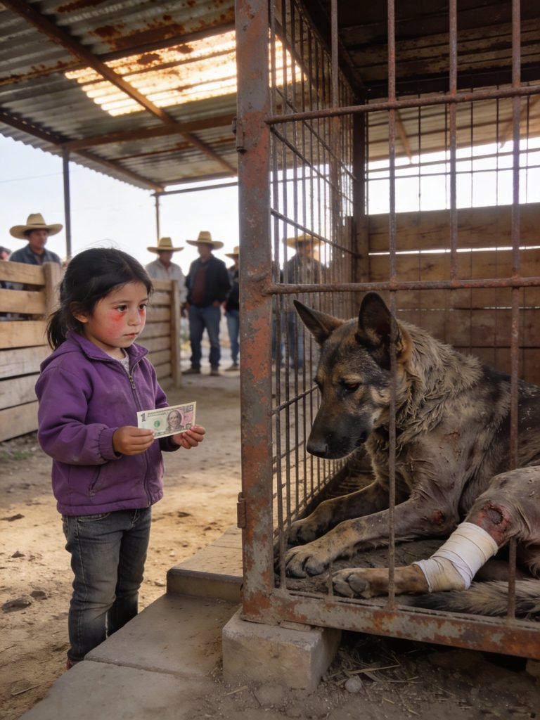 A garota gastou todas as suas economias para comprar um cachorro gravemente ferido, vendido por um preço tão baixo que ninguém sequer notaria se fosse doado, sem saber que havia alguém que o procurava há anos.