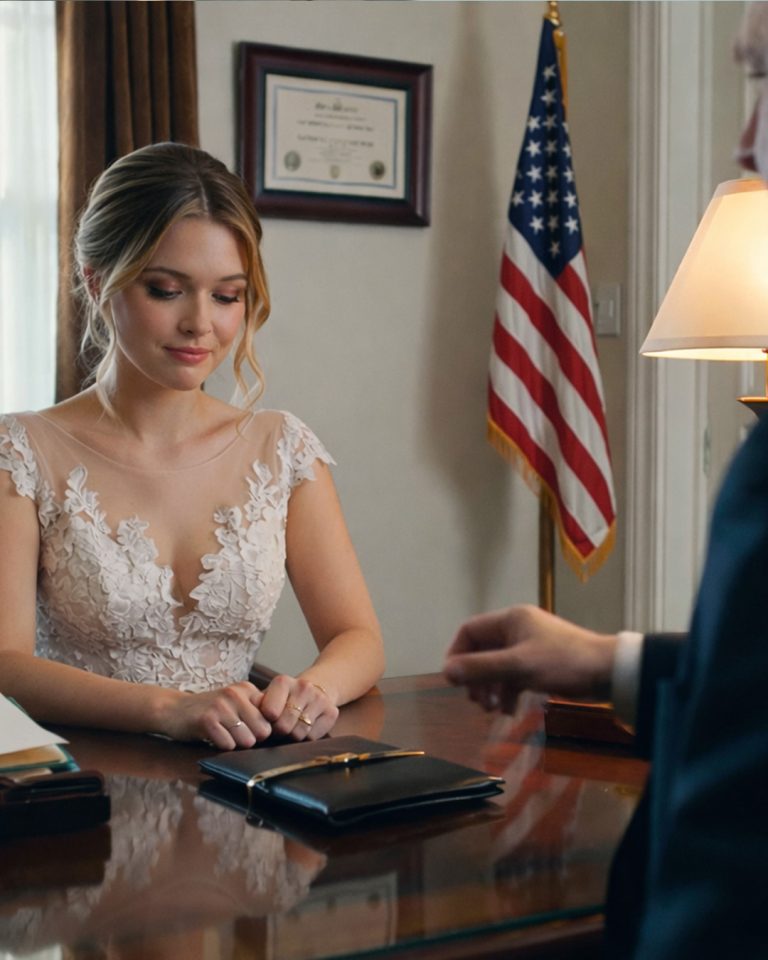 Mi hermana tomó mi vestido de novia tres días antes de la ceremonia.