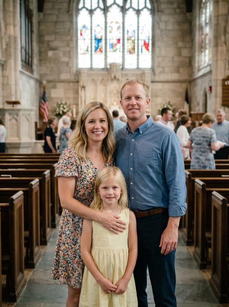 De repente, mi marido obligó a nuestra familia a ir a la iglesia todos los domingos… Luego lo seguí durante una semana, y lo que escuché en el jardín acabó con nuestro matrimonio.