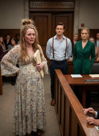 Con ocho meses de embarazo, entré al juzgado esperando solo un divorcio doloroso. En cambio, mi esposo, el director ejecutivo, y su amante se burlaron de mí y me agredieron abiertamente, hasta que el juez me miró a los ojos. Le temblaba la voz al ordenar el cierre de la sala, y todo…