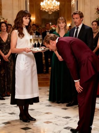 Meu marido me obrigou a fazer o papel de empregada doméstica na festa de formatura dele e ainda se gabou da sua amante… mas todos ficaram espantados quando o chefão se curvou diante de mim e me chamou de “Senhora Presidente”.