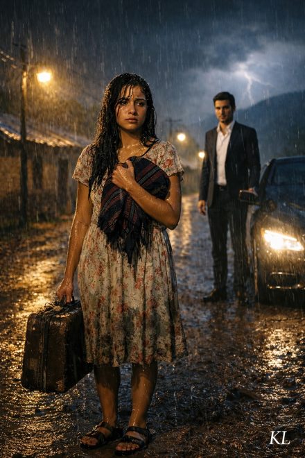 A pobre órfã que foi expulsa de casa na chuva, mas conheceu um belo bilionário que mudou sua vida para sempre.