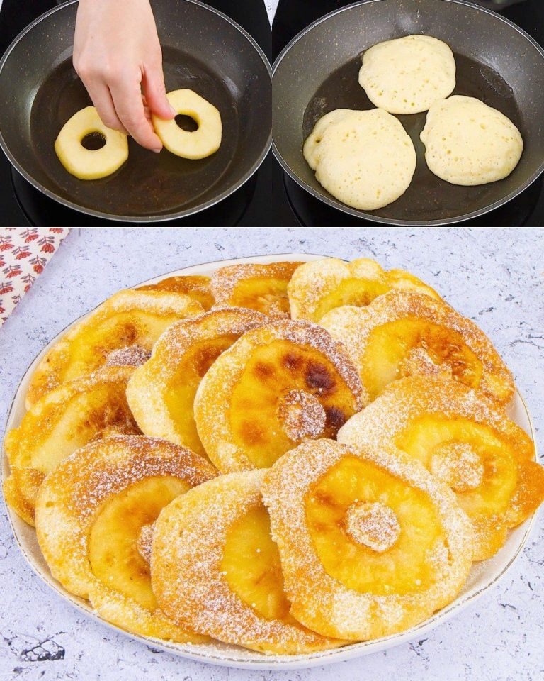Tortinhas de maçã fritas na frigideira, prontas em 5 minutos: melhores que panquecas!