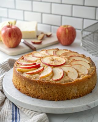 🍎 Bolo de iogurte com maçã
