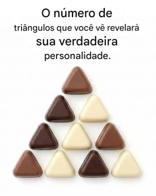 O número de triângulos que você encontrar no quebra-cabeça pode revelar aspectos ocultos da sua personalidade.