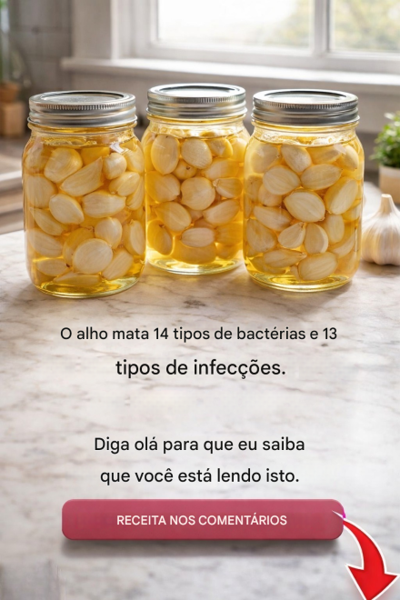 Você sabia que o alho é um antibiótico natural que ajuda a combater infecções com facilidade?
