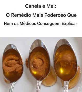 Canela e mel: a misteriosa dupla curativa da natureza que intriga a ciência.