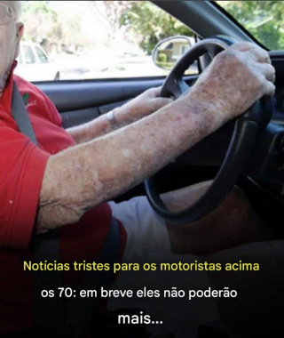 Dirigir após os 70 anos: novas regras podem mudar tudo para os motoristas mais velhos.