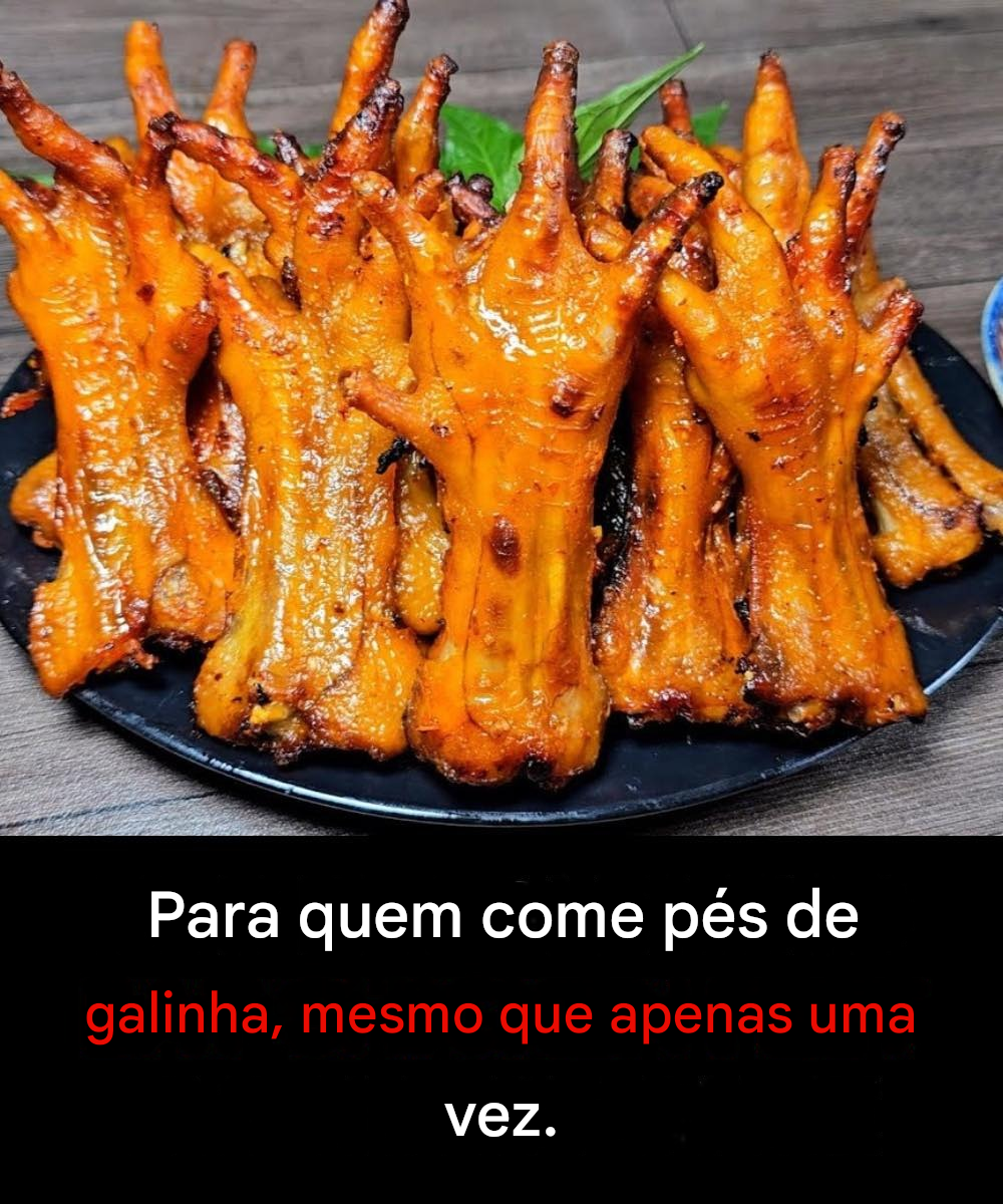 Quem deve evitar comer pés de galinha?