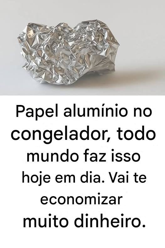 🧊 O truque do papel alumínio no congelador: será que funciona mesmo?