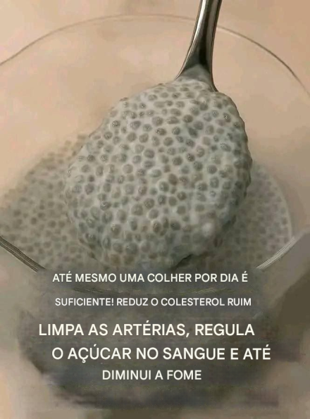 Basta uma colher por dia! Ela reduz o colesterol ruim, limpa as artérias, regula o açúcar no sangue e até suprime a fome.
