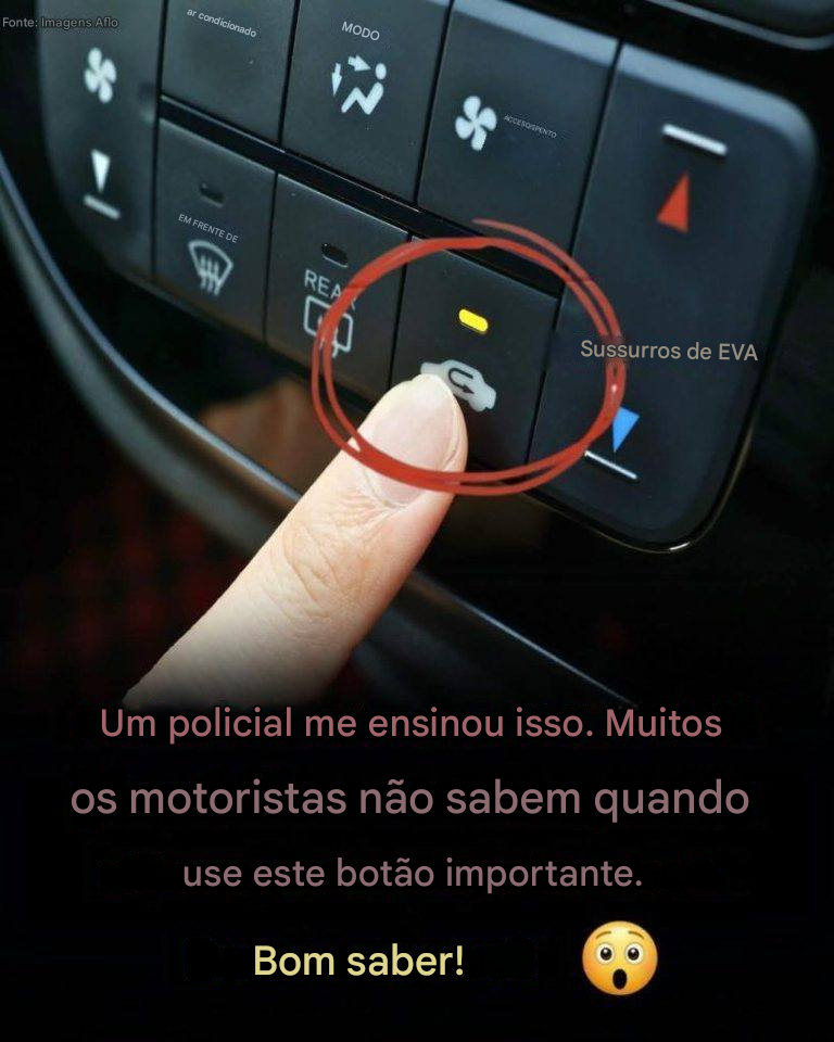 O botão do painel que a maioria dos motoristas ignora e por que ele é realmente importante.