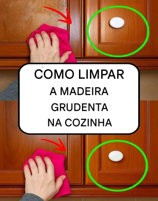 O truque genial para remover gordura dos armários da cozinha