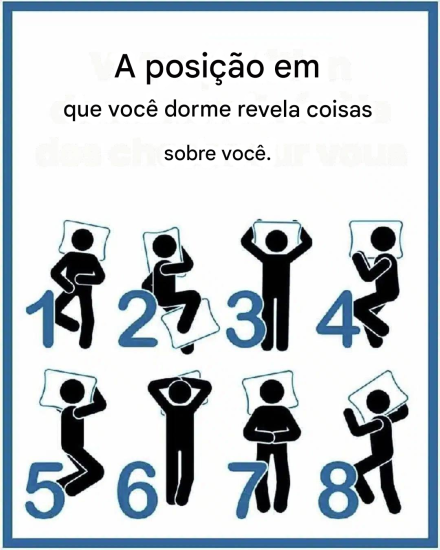 A posição em que você dorme revela os segredos da sua personalidade.