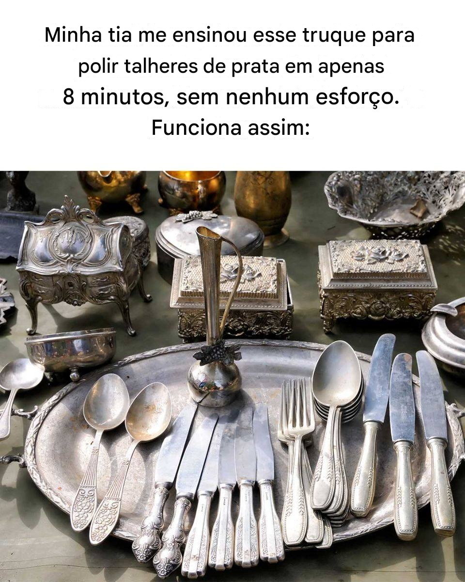 Minha tia realmente sabia do que estava falando!