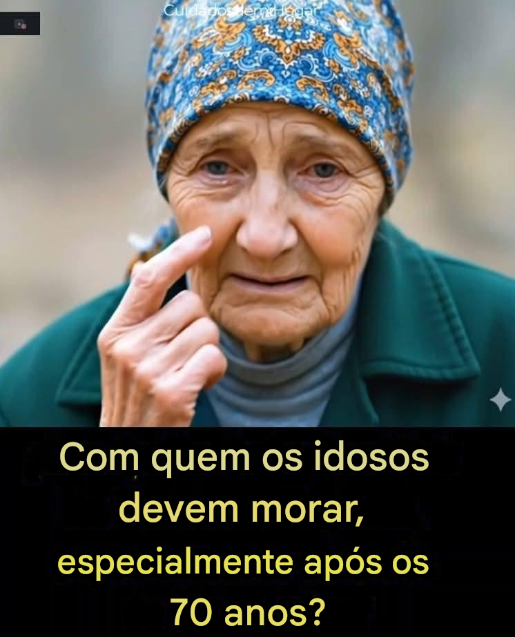 Menu: Com quem os idosos devem morar depois dos 70 anos?