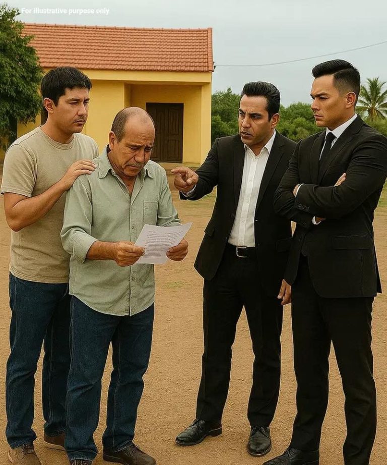 El padre emite un pagaré a sus tres hijos