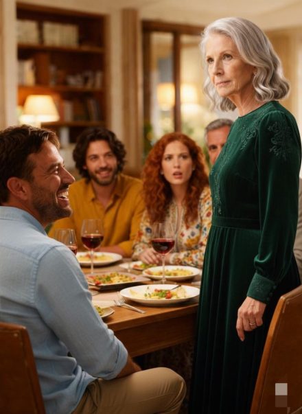 “¿Esa vieja inútil va a engullirlo todo otra vez?” exclamó mi yerno, y estallaron risas en la mesa.