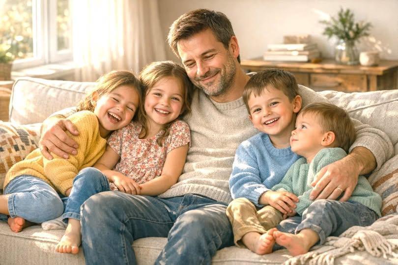 Sin decir palabra, di un paso atrás y la dejé entrar.