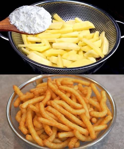 O segredo do chef para batatas fritas perfeitamente crocantes e deliciosas de lamber os dedos