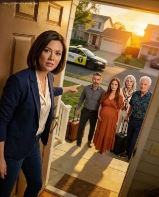 Toda la familia se fue de viaje para celebrar tu embarazo. Los borré discretamente de todos los documentos legales, vendí todas mis propiedades y los dejé en la calle.