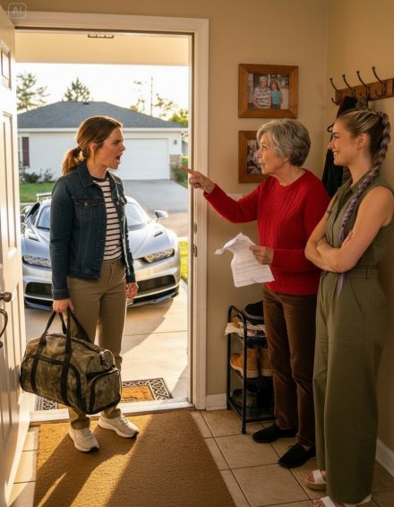 Paguei os US$ 8.000 da mensalidade e do aluguel da minha irmã, mas quando cheguei, meu quarto estava completamente vazio. Minha mãe me encarou e gritou: “Você não aguenta mais! Faça as malas e procure outro lugar para ficar!” Ela jogou café em mim. Minha irmã riu enquanto eu saía, mas quando viu meu Bugatti Mistral lá fora, ficou estupefata…