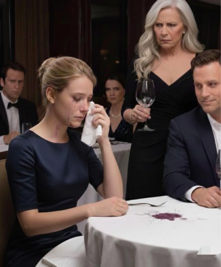 En mi primera reunión con la familia de mi prometido, su madre me echó de repente una copa de vino a la cara y se burló de mí con desprecio: «Solo me ocupo de los pobres. Si quieres casarte con mi hijo, dame 100.000 dólares ahora». Cuando me volví hacia él en busca de apoyo, lo vi con una amplia sonrisa.