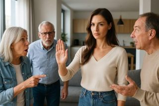 Emma se quedó en la puerta durante unos segundos, viendo a Leon entrar al apartamento con una gran bolsa de lona en la mano.