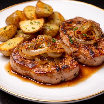 Quem inventou essa receita merece uma medalha! Minha receita secreta de costeletas de porco!