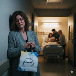 Minha irmã tinha acabado de dar à luz, então fui ao hospital visitá-la. Mas enquanto caminhava pelo corredor, ouvi a voz do meu marido.