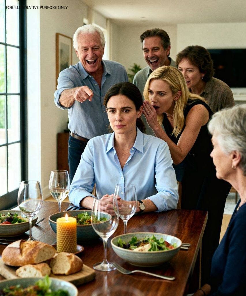 Durante una cena familiar, mi hermana Karen aumentó mi alquiler a $6,800.