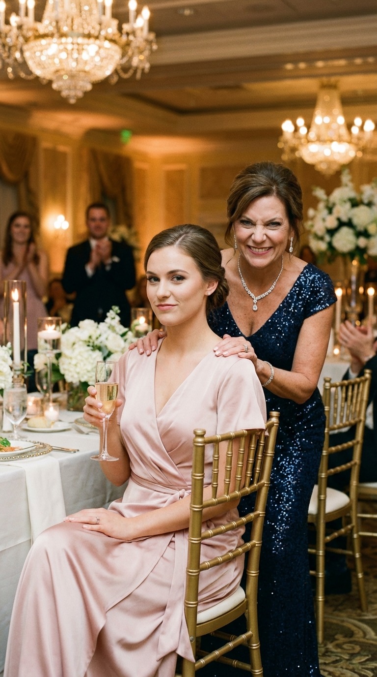 Mi madre se burló de mí durante la cena: «Solo te invitamos por lástima. No te quedes mucho tiempo». Sonreí, di un sorbo a mi bebida y me fui. Una semana después, su risa arrogante se convirtió en una súplica desesperada al darse cuenta de que había encontrado los documentos bancarios que me había estado ocultando durante años.