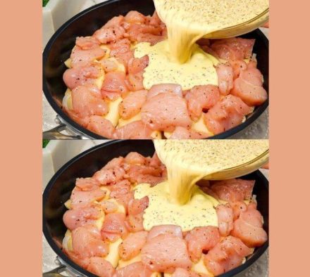 ¡Un sabor increíble a pollo y papa! ¡Una receta fácil y deliciosa que preparo todas las semanas!