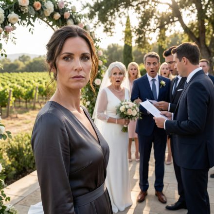 Meu marido se divorciou de mim para se casar com a minha própria mãe. Todos me disseram para seguir em frente, para deixar isso para lá, mas em vez disso… eu apareci no casamento deles. E quando ela disse “sim”, eles não faziam ideia do que eu já tinha feito.