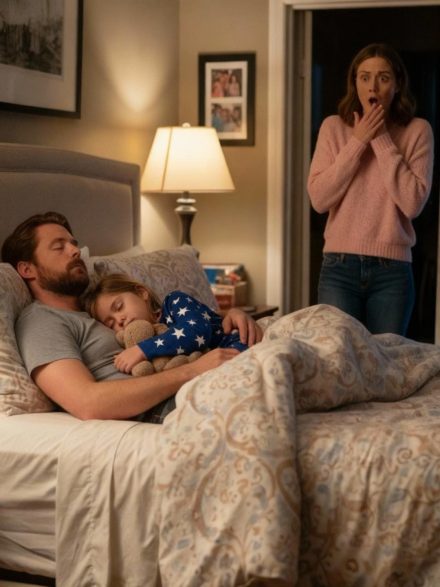 Una niña de ocho años duerme sola, pero cada mañana se queja de que su cama es demasiado pequeña. Cuando su madre revisa las imágenes de la cámara de seguridad a las dos de la madrugada, la niña rompe a llorar…