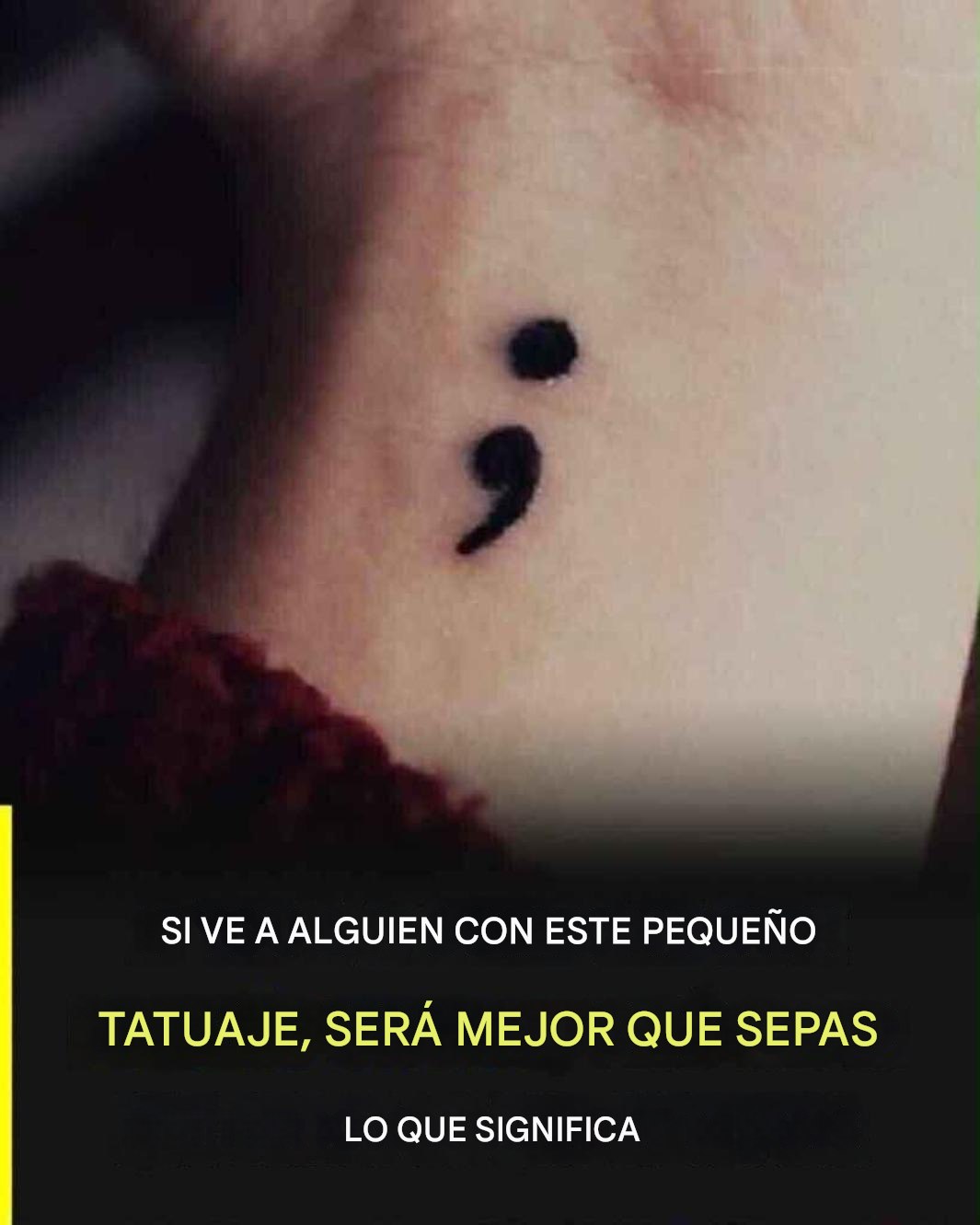 El pequeño tatuaje que esconde un poderoso mensaje: ¿sabes qué significa?