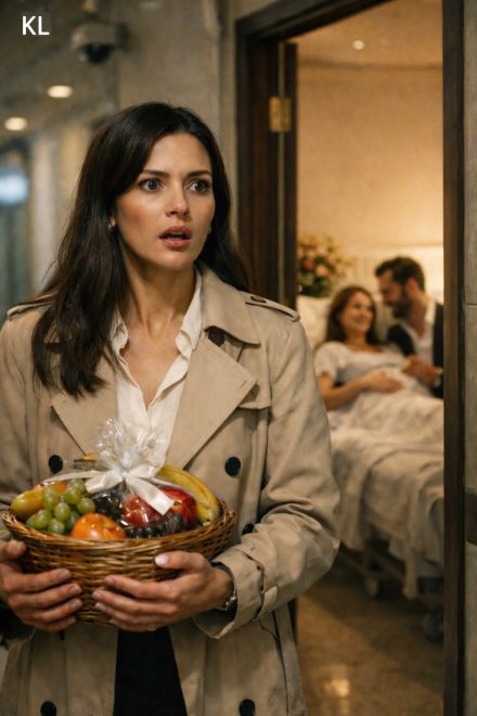 Mi esposo dijo que estaba en un “viaje de negocios”… pero cuando fui al hospital a visitar a mi amiga enferma, de repente escuché su voz detrás de la puerta… y lo que oí hizo que la sangre se me helara.