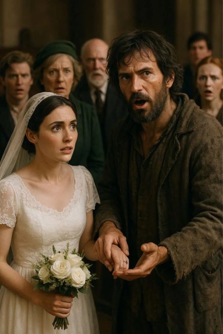 Su madrastra la obligó a casarse con un mendigo para humillarla, pero lo que éste reveló en el altar lo cambió todo.