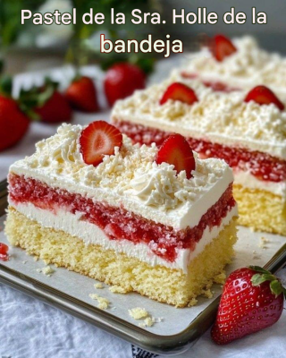 Pastel de Frau Holle: ¡luz celestial!