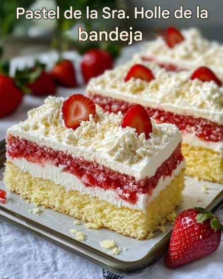 Pastel de Frau Holle: ¡luz celestial!