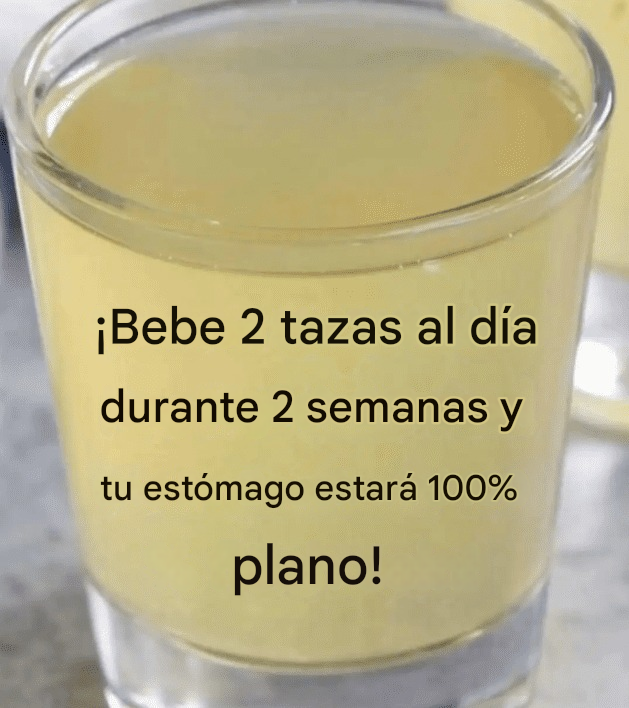 Bebida desintoxicante quemagrasas para un vientre plano: ¡Mañana y noche! 📌Receta completa en los COMENTARIOS💬 ¡Que la disfrutes! ❤️