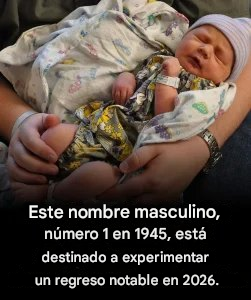 Nombres para bebés en 2026: estas opciones seguirán siendo muy populares entre los padres jóvenes.