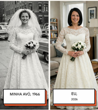 Decidi usar o vestido de noiva da minha avó em sua homenagem, mas enquanto o ajustava, encontrei um bilhete escondido que revelou a verdade sobre meus pais.